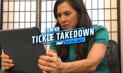 Tickle Takedown Tomiko - Part 1 - Gotcha James!