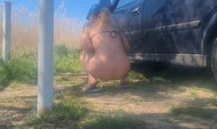 bondage wind pants car masturbation