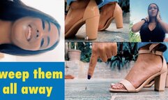 Sweep them all away - Giantess Serena 1080