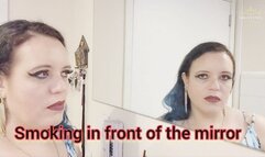 Smoking in front of the mirror - SGL057