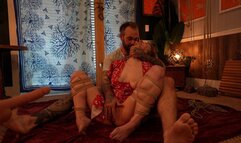 Bound and Begging: Relentless Orgasms in Rope Bondage