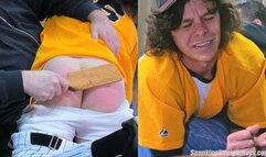 Greg Spanked in Baseball Gear - Fast Download-Smartphone-Tablet Version