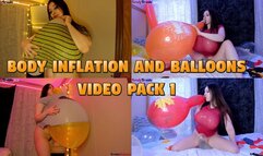 Body Inflating and Balloons Video Pack 1