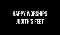 Happy Worships Judith’s Feet