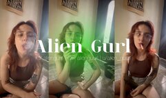 With my fresh new haircut | Alien Girl