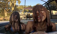 Hot Tub Head Dunking 4