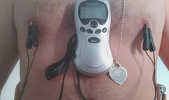 Electric estim on my nipple