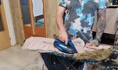 nylon clothes fetish ironing wedgie massage