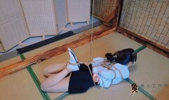 EMshibari miya school shirt bondage part2