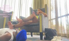 HOTEL LOBBY HUMAN FOOTSTOOL FV