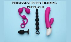 PERMANENT PUPPY TRAINING - PET PLAY II [Puppy] [Pup Play] [Human Pup Fantasy] [Pet Play] [Pet Transformation] [Puppy Play] [Pet Puppy Fantasy] [Fur] [Furries] [Furry Play] [Furry Transformation]