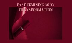 EXTREMELY FAST FEMININE BODY TRANSFORMATION - Feminization Training Mind Fuck [Femme Training] [Female Body] [Feminity] [Femboy] Femme Fatale