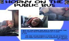 HORNY ON THE PUBLIC BUS