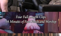 At Her Feet vol 2 (Foot Fetish Compilation)