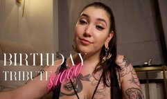 Birthday Tribute $1000 by Devillish Goddess Ileana