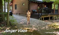 Juniper Vixen 4 Minute Outdoor Nude Walk