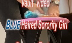 Goddess Hazel21 (Fan Vault Video) Blue Haired Shrunken Sorority Girl Pressure Test