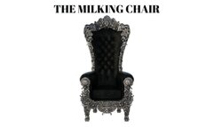 SIT ON DOMME STEPMOM SPECIAL FURNITURE, THE MILKING CHAIR