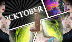 Locktober anal goon challenge : CHASTITY, DILDO , GOONING, GOONER