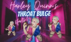 Harley Quinn Throat Bulge & Farts