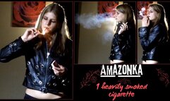 Amazonka 1 heavily smoked cigarette