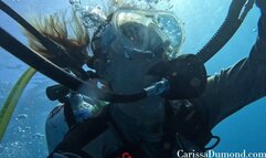 Scuba dive with Carissa Dumond in the ocean