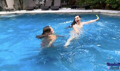 Diving Toy Race: Tyler Lynn & Ziva Fey Pool Challenges Part 3 of 3