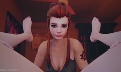 Brigitte still Loves Feet