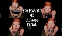 Kim Possible BBC Blowjob Facial