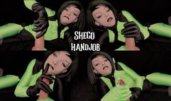 Shego Handjob