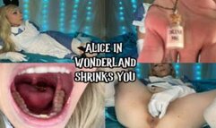 Alice in Wonderland Shrinks You