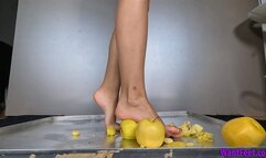 Crushing Apples Underfoot - HD MP4