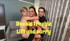 Double Trouble Lift and Carry Featuring Kandylegs Frankie And Kit Silver