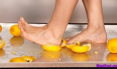 Barefoot Lemon Crushing - HD MP4