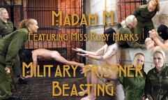 Military Prisoner Beasting: exercised, humiliated, whipped, and tawsed