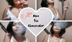 Alice the Chainsmoker- Custom -Matchlight Up -Audible - Smoking cork cigarettes