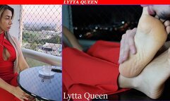 Sexy Lytta makes her tinder date pay for her lunch after worship her sexy feet - FOOT WORSHIP - SOLES - TOE SUCK - FOOT DOMINATION - FOOT SMELLING - HIGH HEELS - SMELLY - STINKY - SWEATY - FINDOM -