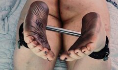 Dirty feet slave Bastinado