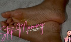 Step-Mommy Spits on Her Feet for You to Worship