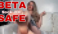 Beta Safe Sock JOI Pixel Fetish Brat Girls Foot Fetish