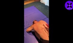 XENA WRESTLING doing Bdsm private session