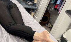 Lola's cum covered DIRTY FEET! Vol 2 (left side) part 2 of 2