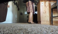 Watch Deb Come Home From Work & Swap Out Her Cheetah Abella Flats to Rockport Pumps to Tease & Fuck Hubby 5 (8-19-2021)