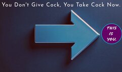 Taking Cock Now (You Don't Give It) Bi and Gay Encouragement For Men with Affirmations