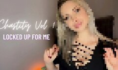 Chastity Vol 1 - Locked up for Me (Beta Safe Censored Loser Porn) 480MP4