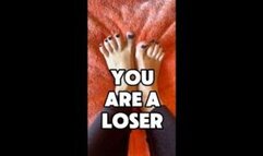 Verbal Hardcore HUMILIATION with Sexy Feet - Foot Fetish