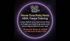 Movie Time Potty Pants ABDL Diaper Trance Training