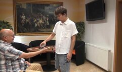 STRIP TEASE SPANKING - NOAH EDEN