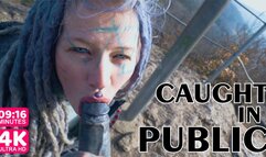 Caught Having Outdoor Public Sex in the Ruins - with Lily Lu (4K MOV)