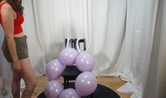 Saskia - Balloons? In the white room?